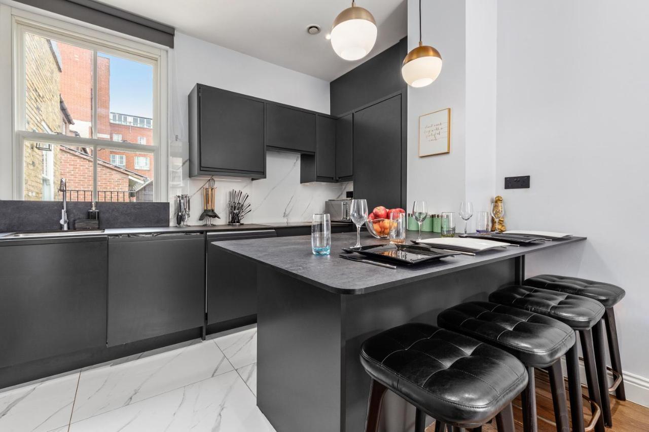Stylish 2 Bedroom Apartment In Westminster Sleeps 5 With Ac لندن المظهر الخارجي الصورة